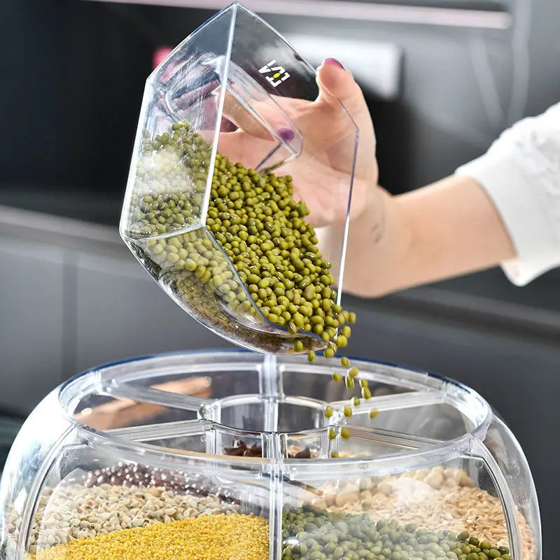 Rotating Food and Cereal Dispenser