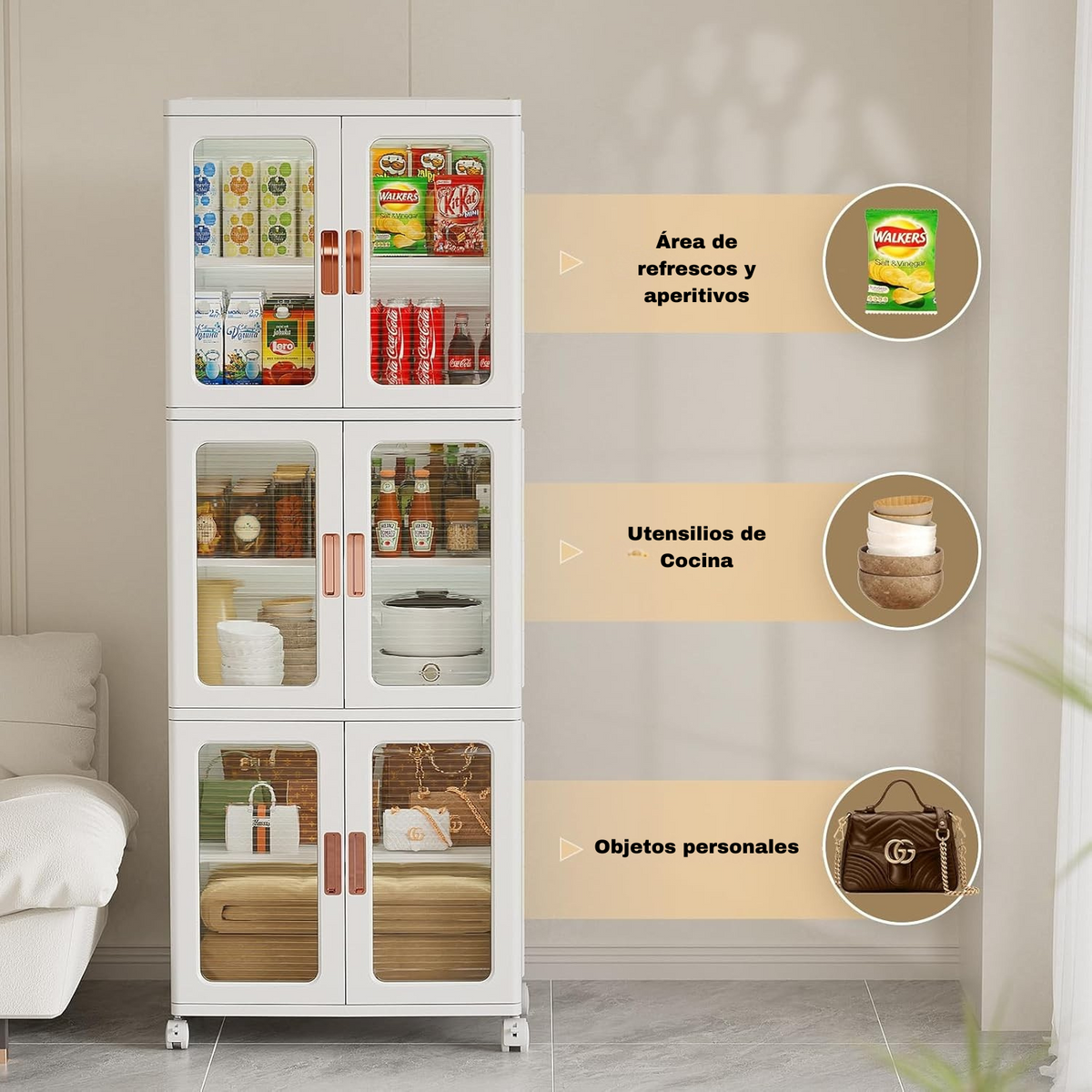 Foldable Organiser with Wheels