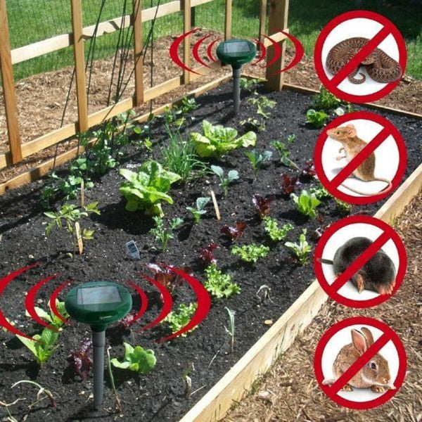 Ultra Sonic Solar Pest Repeller – 24-Hour Waterproof Protection